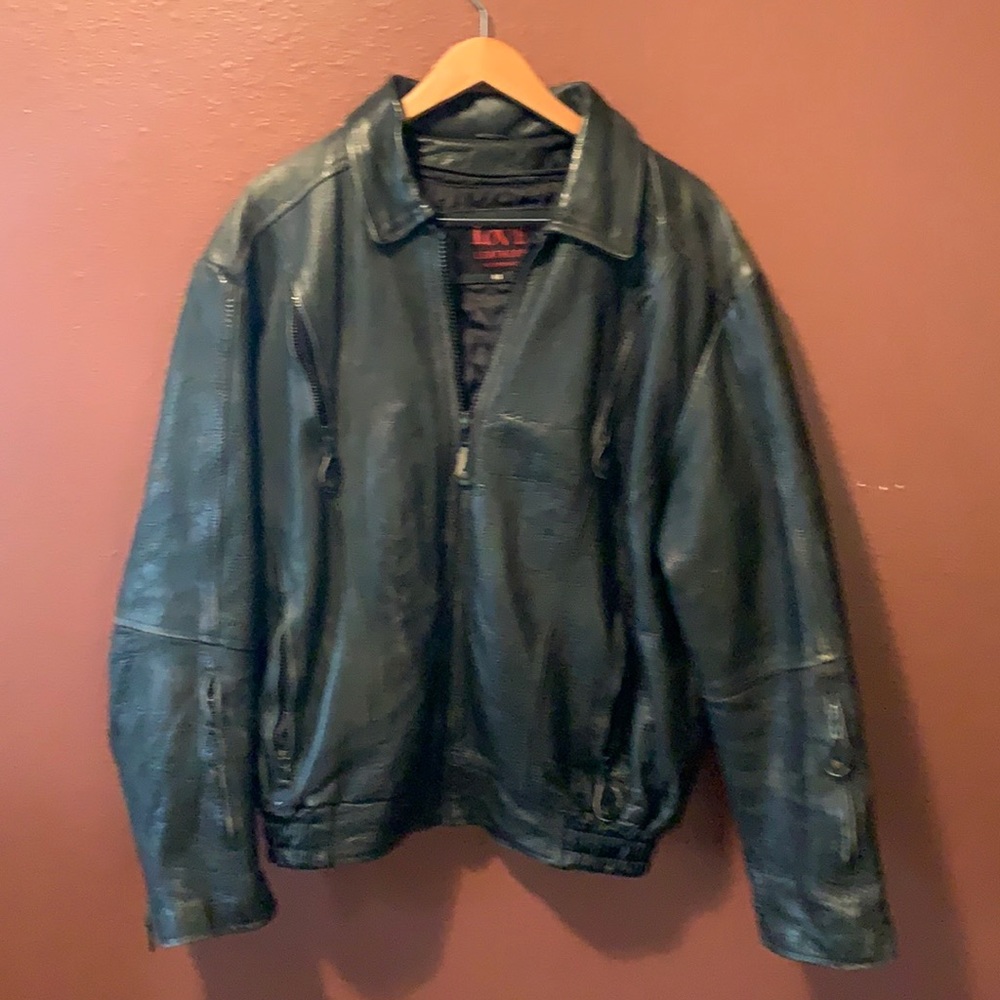 Men’s Leather Motorcycle Jacket